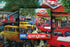 Springbok's 1000 Piece Jigsaw Puzzle, Hot Rod Cafe, Made in the USA.