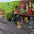 LovesTown 120PCS Army Men Action Figures: Plastic Toy Soldier Figures Playset in Green, Red, Yellow, Silver for Boys