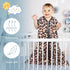 3 Pack 100% 2-Way 0.3. 6-12 BSTOPPT Baby Sleep Sack Rayon Cotton Baby Sleeping Bag Zipper Toddler Wearable Blankets TOG