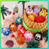 12 ChildFun PCS Party Favors for Kids, Silicone Animal Pop Fidget Toys with Suction, Birthday Gifts for Boy Girls