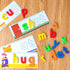 3 4 5 6 Kids,80Pcs SpringFlower See & Spell Matching Letter Toy,Learning Educational Toy For Years Old Boys