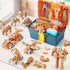 VEAIS Kids Tool Set with Drill, 148 PCS STEM Building Tools with
