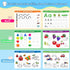3-5 Preschool Learning Activities Educational Workbook: Preschool Handwriting Tracing Books | Autism Learning Materials
