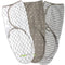Swaddle Blanket – Adjustable Infant Baby Wrap, Soft Cotton in Ultra Grey for 0-3 Months, Boy Swaddle