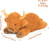 5 lbs 22 JellyMallow Highland Cow Weighted Stuffed Animals in, Highland Cow Weighted Stuffed Animal Plushies, Adorable