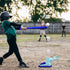ArtCreativity Pop A Pitch Baseball Pitching Machine Toy for Kids, Collapsible Bat + 3 Baseballs, Outdoor Fun