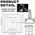 Ivory White Family of Three Pregnancy Announcement, New Member Coming Soon, Ultrasound Frame Keepsake Box, Baby Birth