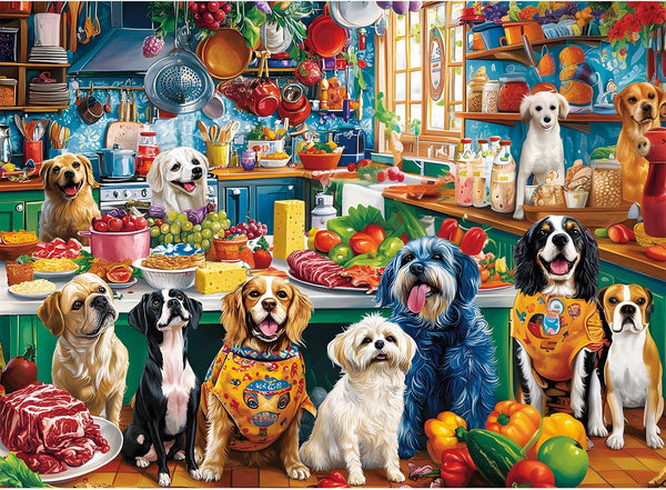 300 Piece Puzzles for Adults,Cute Dog Jigsaw Puzzle for Adults Children Elderly,Large