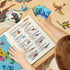 50 3 4 5 6 7 8 12 BIWASE Dinosaur Toys Book with PCS Different Dinosaurs Figures & Pokers,Interactive Perfect for Kids