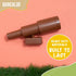 Barcaloo Playhouse Accessories for Kids, 11 inch Brown Pirate Playground Telescope for Backyard Treehouse or Swing Set