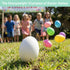 8 SallyFashion White Easter Eggs, PCS Wooden Eggs for Painting Children Play Kitchen Game Food Toy