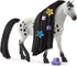 Schleich Horse Club Sofia's Beauties, Knabstrupper Stallion Beauty Horse with Brushable Hair, 8pc Styling Figurine