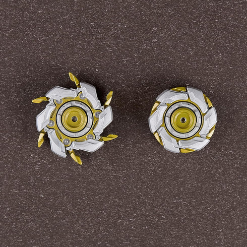 Metal Fidget Spinner for Adults - Spin-Activated Transformation (Open Armor) Spinner, Cool Fidget Toy for Stress