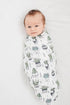 Large Premium Knit Baby Swaddle Blanket - Shiloh Design