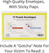 17 Prank Envelopes - Funny Pranks for Adults, Practical Jokes by Mail, Birthday & Holiday Card Envelopes
