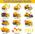 Construction Toys with Sound Books - Dig It! Dump It! Build It! Board Book with 10 Buttons & 20 PCS Toys