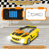 3 4 5 6 7 8 deAO Racing Adventure Car Steering Wheel Toy with Music and Light, Kids Simulation Driving Racing Car