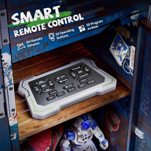 6088 Programmable 36, Ruko Robot with Gesture Cotrol, Remote Control & APP Control, Rechargeable Robots Toys for Boys