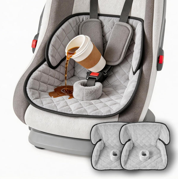 Wonderkin 2-Pack Potty Training Car Seat Protector, Waterproof Car Seat Liner, Non-Slip Leak-Proof
