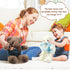 Zhanmai 12 Set Cute Bear Stuffed Animals with Removable Clothes - 12 Inch Plush Toy Gift for Kids
