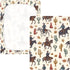 Mazeann 52" 28" 9" Western Cowboy Retro Cacti Crib Sheets Soft Breathable Fitted Cotton Baby Crib Sheets Mattress Cover