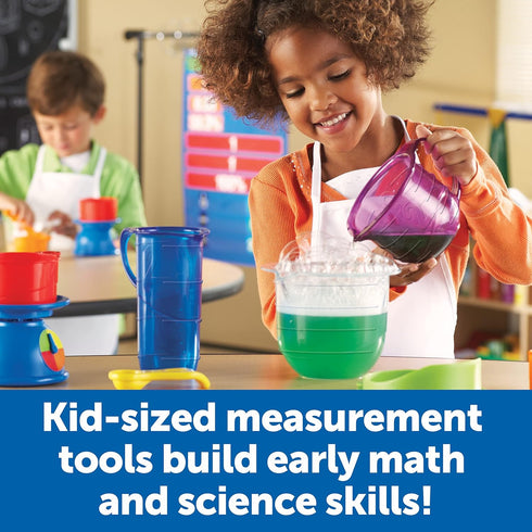 Learning Resources Mix And Measure Activity Set, 22 Pieces, Science Toys for Kids