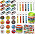 98 PCS Race Cars Party Favor Supplies Kit with Mini Race Cars Toys, Birthday Themed Decoration Set