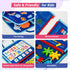 AIXMEET 3 4 5 6Year Skills,ABC,123,Shape,Color,Animal,Weather,Toddler Toddler Busy Board Montessori Toys for Old