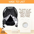Cozy 40" 30" Dear Baby Gear - Infant Carseat Canopy and Winter Covers - Baby Car Seat Cover for Girls and Boys