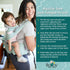 6-in-1 43 Inches, 2-36 6-45 lb Baby Carrier - Ergonomic Soft Carrier with Hip Seat and Large Storage, Front and Back