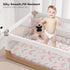 IOCCLH Pack 2-Pack Pack N Play Sheets Fitted, Fit for Standard N Play Mattress, Mini Crib Sheets,Breathable Soft Unisex