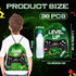 Eccliy 20 Pack Video Game Party Drawstring Bags 12 x 10 Inch Video Game Party Favors Video Game Goodie Bags for Game Party (Green, Fresh Style)