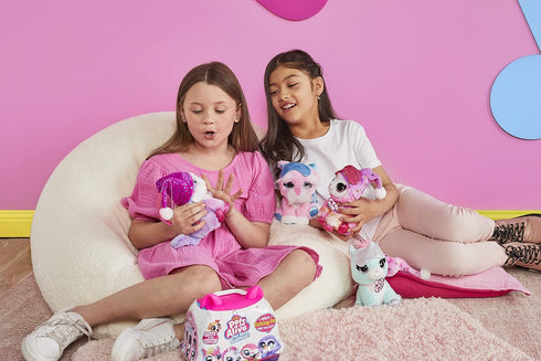 Pets Alive Pet Shop Surprise Toys by ZURU - Interactive Toys with Electronic 'Speak & Repeat', Animal Playset