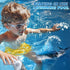 WATUDOU 1:18 2.4Ghz 6 7 8 9 Remote Control Whale Shark Toys for Boys Kids, Scale High Simulation Shark for Pool