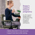 Boppy Wedge Pregnancy Pillow - Compact Support Wedge Maternity Pillow for Back, Knees, Pelvic Floor at Home, Office