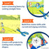 3, 4, 5, 6, 7 Skillmatics Scissor Skills Activity Book - Snip Snip Bluey, Preschool Cutting & Creative Activities, Felt