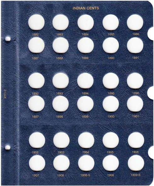 Whitman US Indian Head Cent Coin Album - 1856 - 1909 #9111