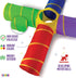 Play22 4-Way Play Tunnel for Kids - 8 Feet Indoor/Outdoor Fun for Kids, Dogs Tunnel Ball Pit