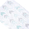 Summer Teal Muslin Changing Pad Cover (Geometric)