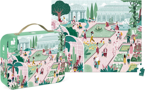 Janod 200 Piece Botanical Garden Puzzle for Ages 7+
