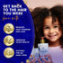 10 fl.oz. BABY HAIR - Blueberry Mineral Kids Shampoo/Body Wash, Sulfate-Free Kids Tearless Shampoo and Body Wash