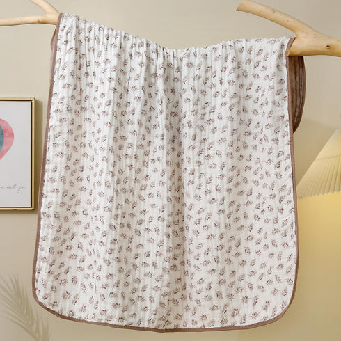 Pack 2 43 43 inches Ultra Soft Muslin Baby Blanket of Cotton Swaddles Bed Blankets Super Soft Lightweight for Babies