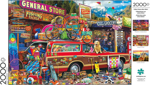 Buffalo Games - Aimee Stewart Family Vacation - 2000 Piece Puzzle
