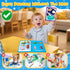 ZMLM 24 Pack 3-8 Water Coloring Books for Toddlers, Reusable Paint with Water Books with Pen, Mess Free Magic Doodle