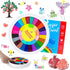 36 Colors Finger Paint Kit,Washable Funny Finger Painting Kit with Book,Art Painting
