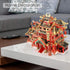 Piececool 3D Puzzles for Adults - 215 Pcs Metal Model Kits, Chinese Ancient Restaurant Building Puzzle DIY Toys