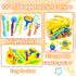 130-Piece Set 3-8, 6 iShyan Dough Tools for Kids Ages Alphabet & Number Cutters, Animal & Shape Cutters, Extruders