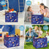 Astronaut Nursery Basket Laundry Hamper,Space Storage Basket with Inspirational Quotes, Planets Boy Room Decor Toy Box