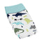 Sweet Jojo Designs Blue Green Modern Dinosaur Boy Baby Changing Pad Cover