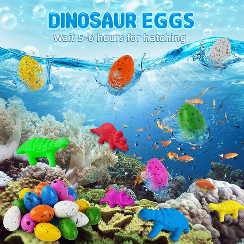 20 24 4-8 QANIY Magic Water Elf Toy Kit for Kids with Gels and Molds, Aqua Fairy,Fun DIY Craft Kit, Squishy Maker